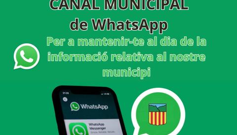 Canal municipal de WhatsApp