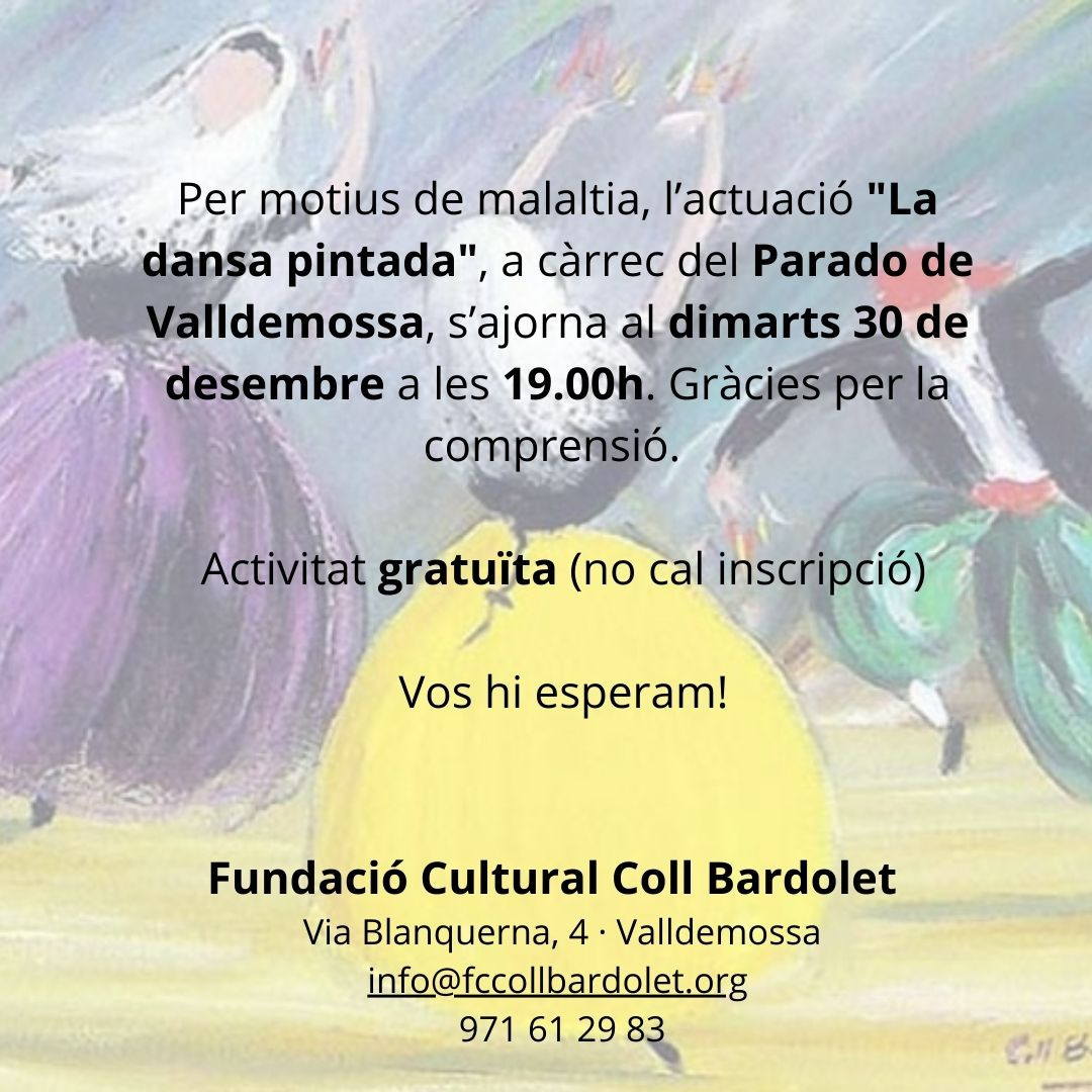 Actuació "La dansa pintada"