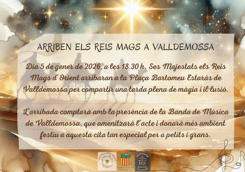 Arriben els Reis Mags a Valldemossa