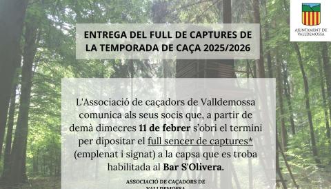Entrega Captures Caça
