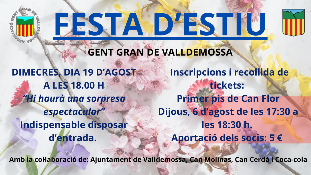 Festa d'Estiu de la Gent Gran de Valldemossa