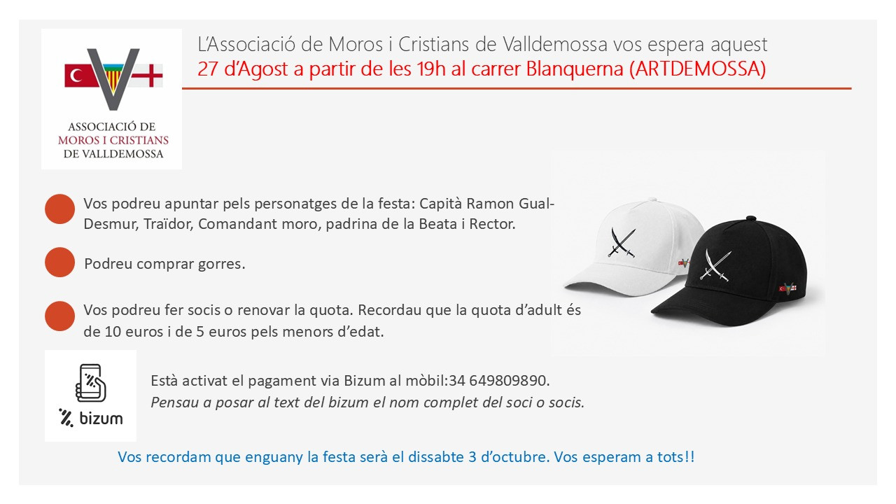 Festa de Moros i Cristians de Valldemossa 2026