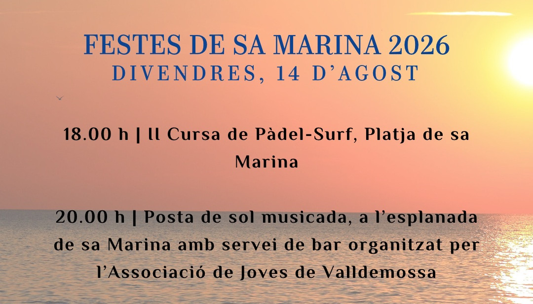 Festes de Sa Marina 2026