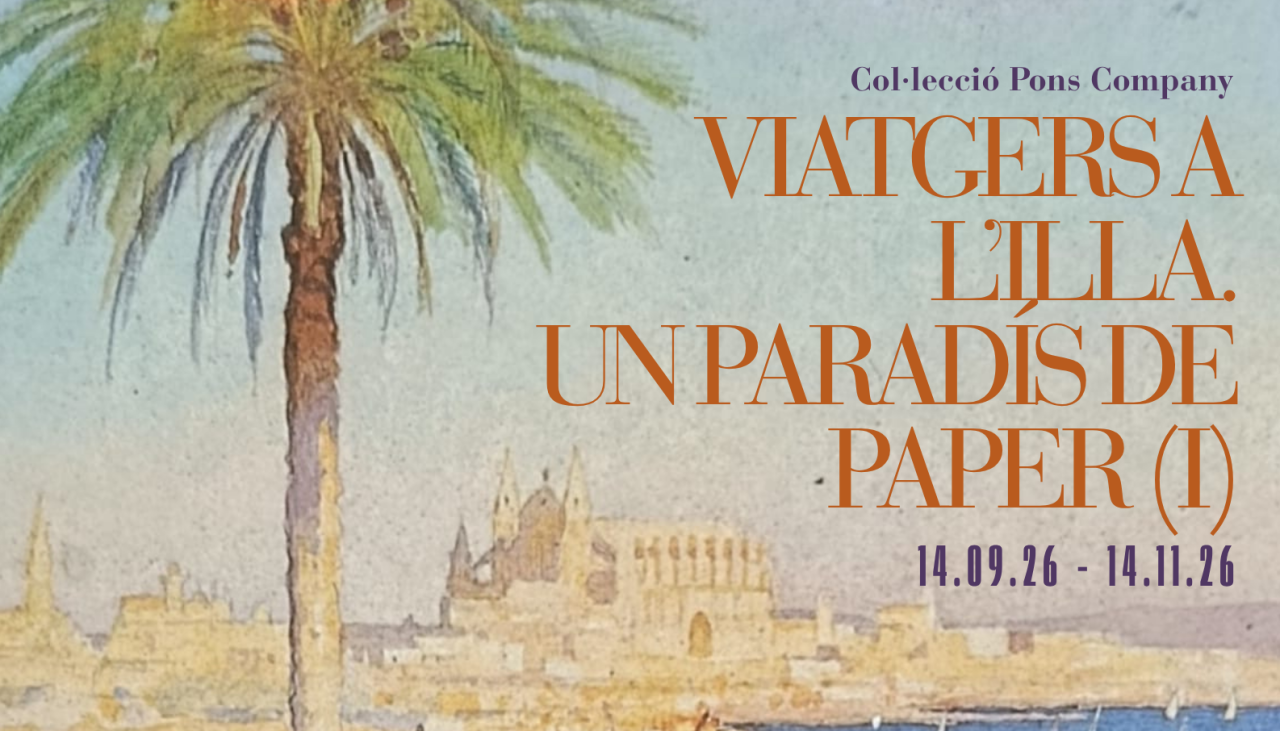 Inauguració de l'exposició "Viatgers a l'illa. Un paradís de paper"