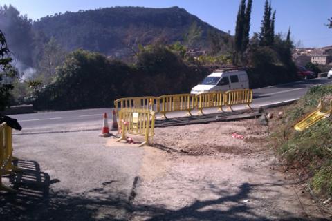 Acondicionament accés Camí públic de Sa Coma - Son Verí (Març 2012)