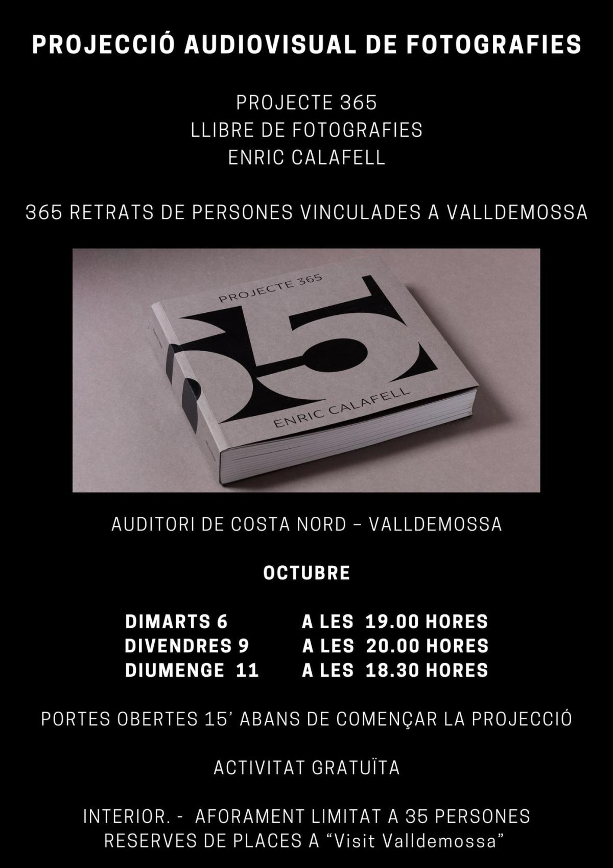 Projecció audiovisual de fotografies