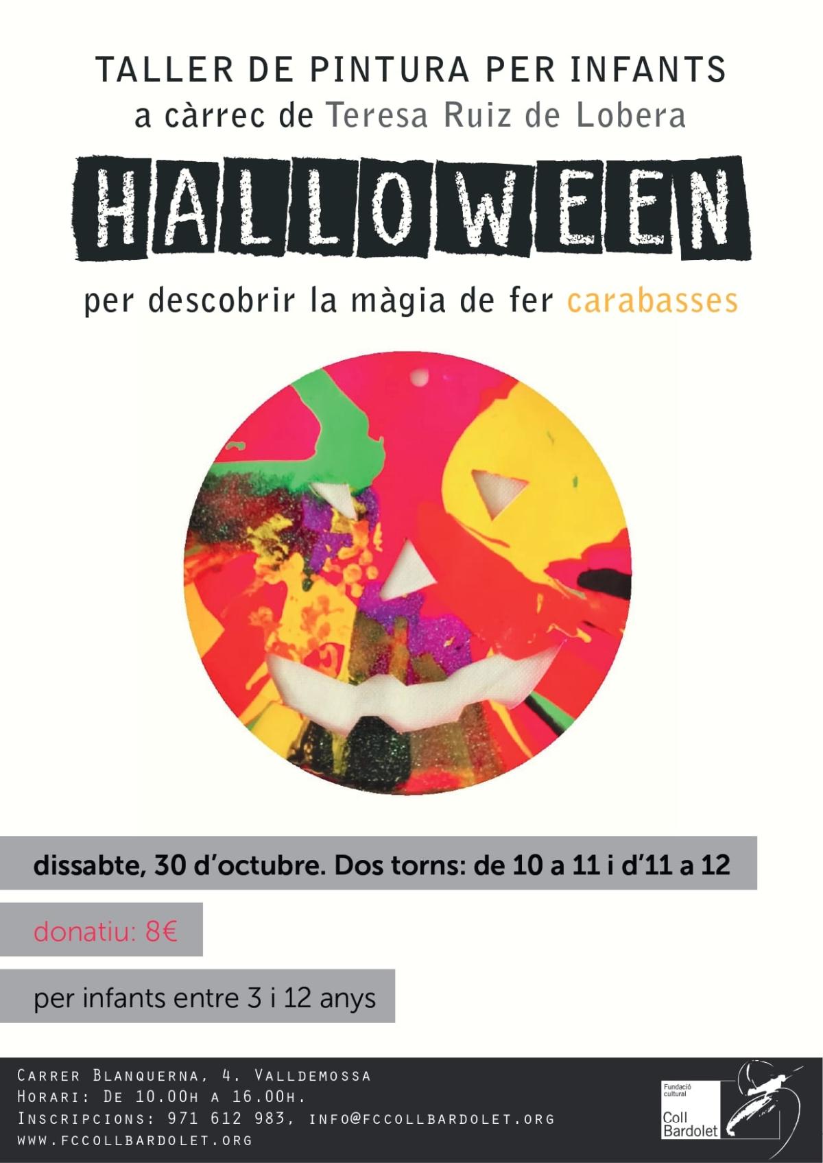 Taller de pintura per Halloween pels més menuts