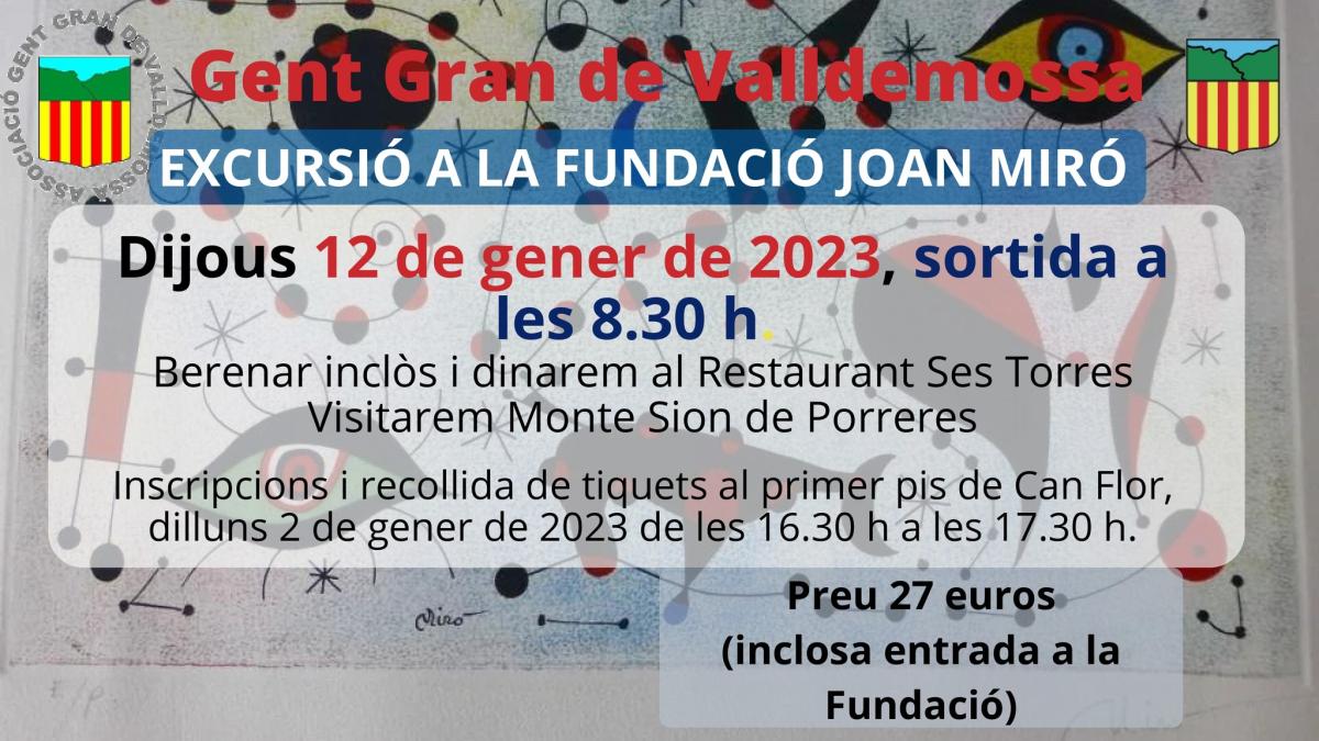 Excursió a la Fundació Joan Miró