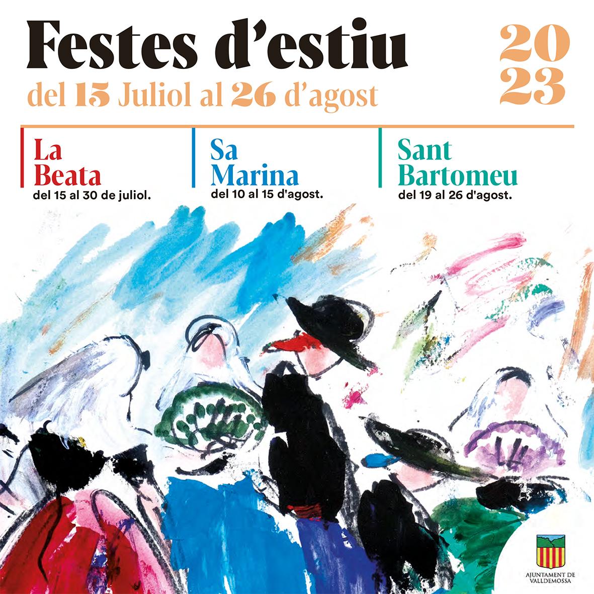 Cercavila per diferents carrers de Valldemossa