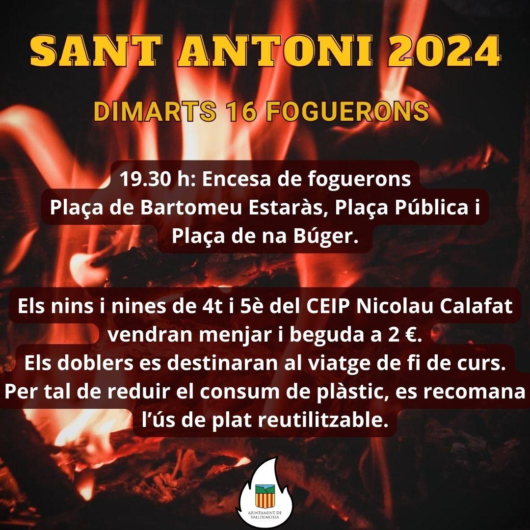 Sant Antoni 2024 - Foguerons