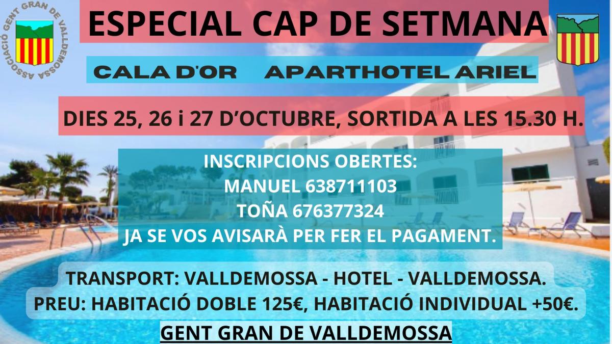 ESPECIAL CAP DE SETMANA