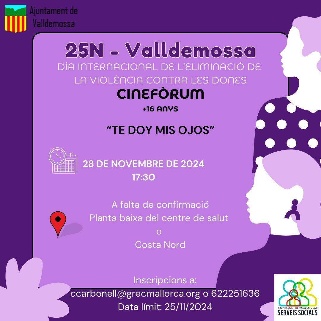 CINEFÒRUM "TE DOY MIS OJOS"