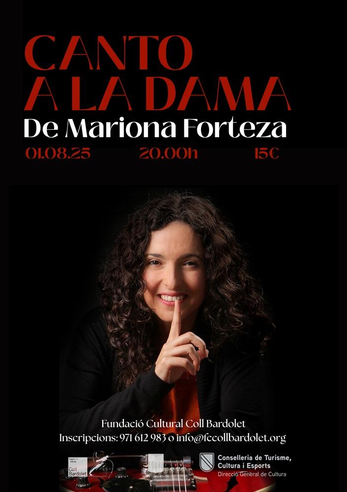 Concert Canto a la Dama de Mariona Forteza