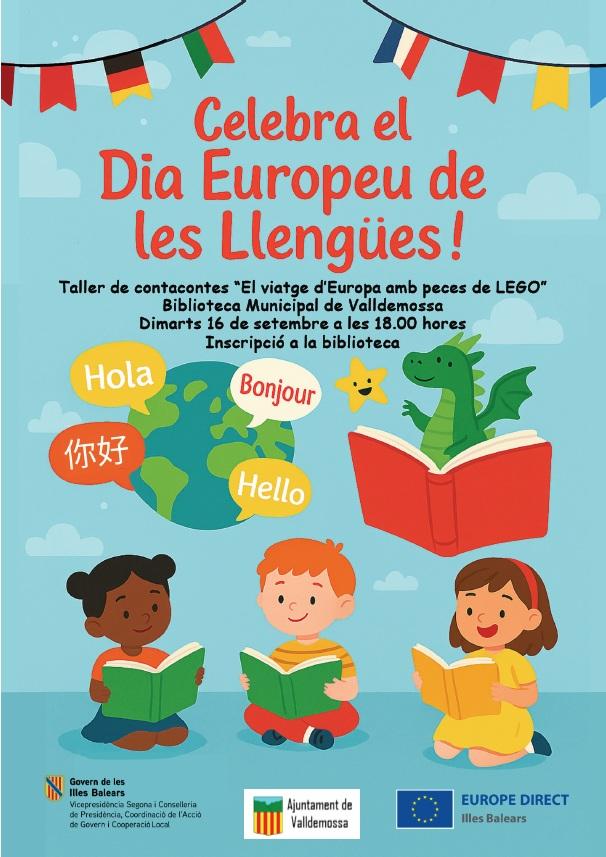 Celebra el Dia Europeu de les Llengües