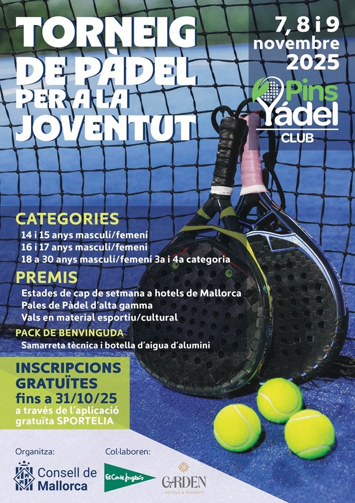 Torneig de pàdel per a la joventut