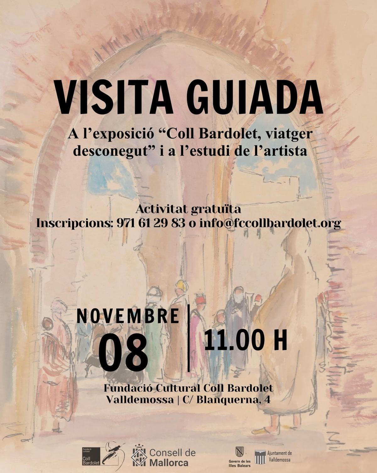 Visita guiada a l'exposició Coll Bardolet, viatger desconegut