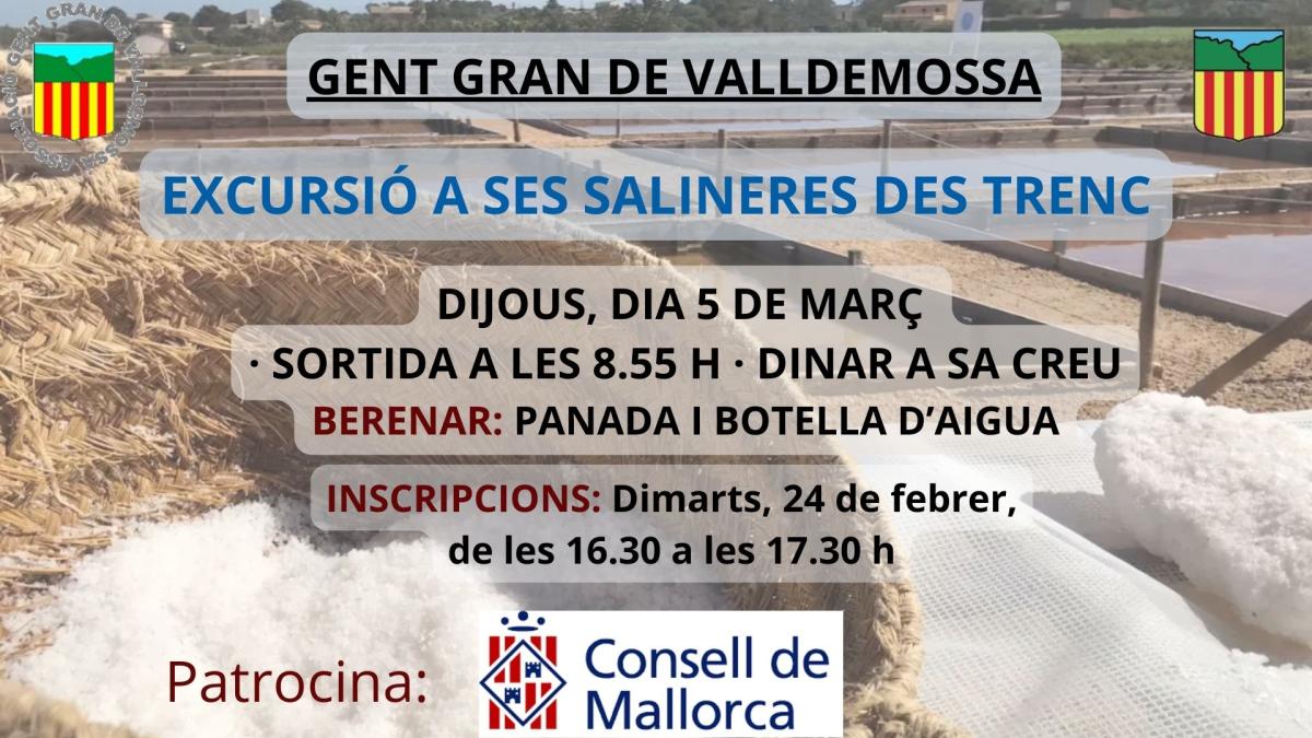 Excursió Gent Gran de Valldemossa