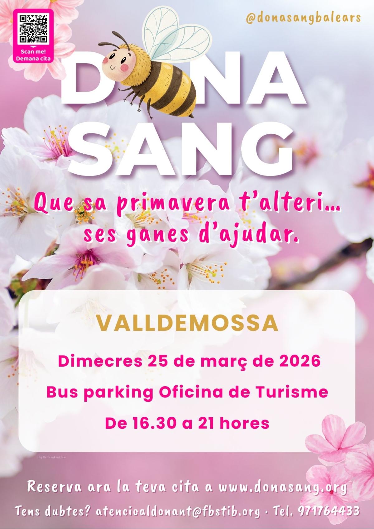 Donació de sang a Valldemossa