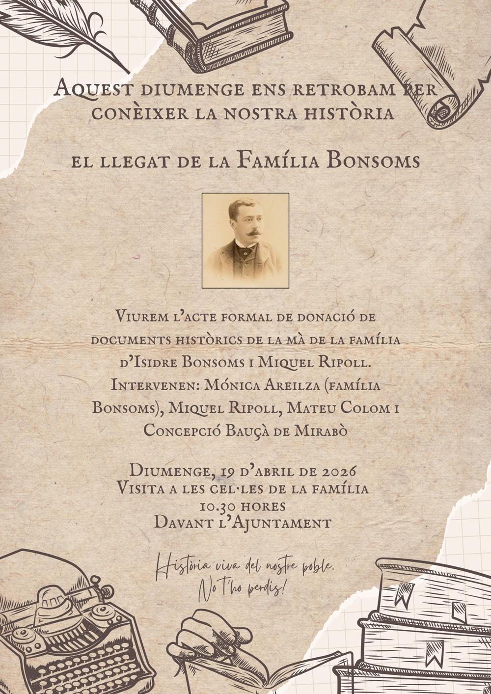 El Llegat de la família Bonsoms