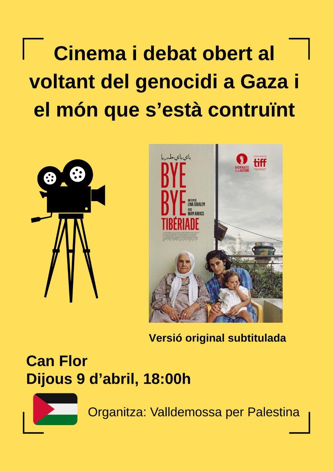 Cinema i debat obert al voltant del genocidi a Gaza