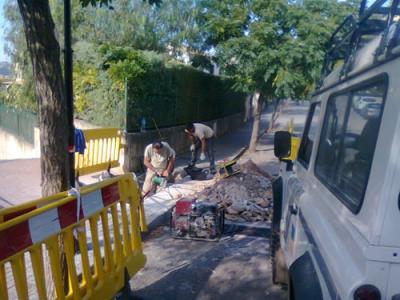 Canalització C Sor Aina oct-nov-des 2011