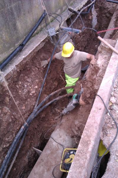 Canalització C Sor Aina oct-nov-des 2011