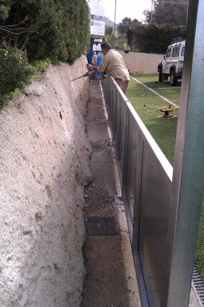 Panells publicitaris Camp de futbol Novembre 2011