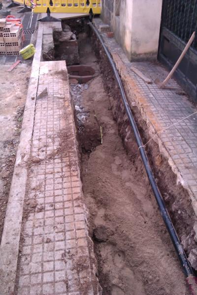 Canalització C Sor Aina oct-nov-des 2011