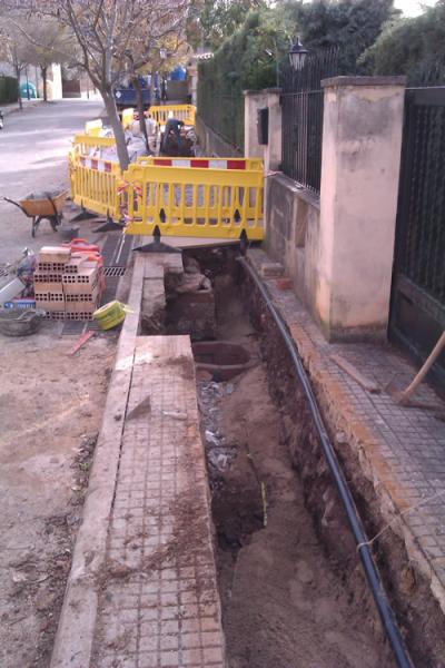 Canalització C Sor Aina oct-nov-des 2011