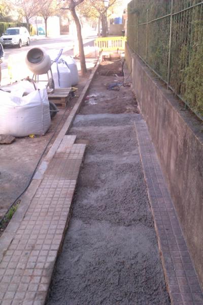 Canalització C Sor Aina oct-nov-des 2011