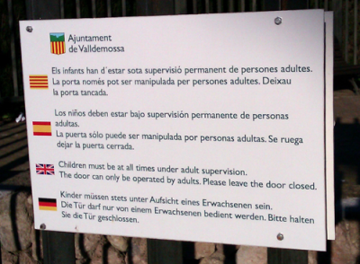 Cartell Parc Infantil Oct 2011