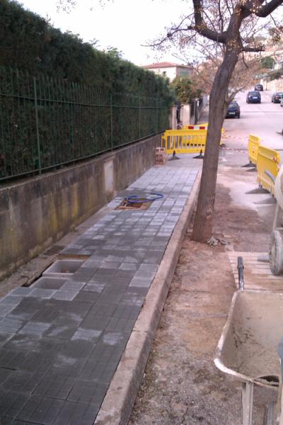 Canalització C Sor Aina oct-nov-des 2011