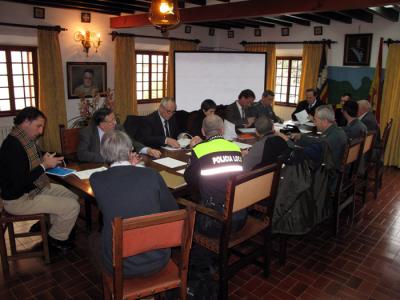 Junta de seguretat local de Valldemossa 2012
