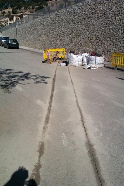 Canalització C/ Venerable Sor Aina (Març 2012)