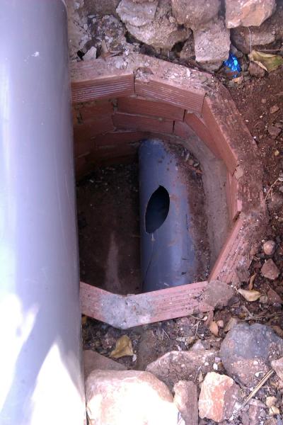 Canalització C/ Venerable Sor Aina (Març 2012)