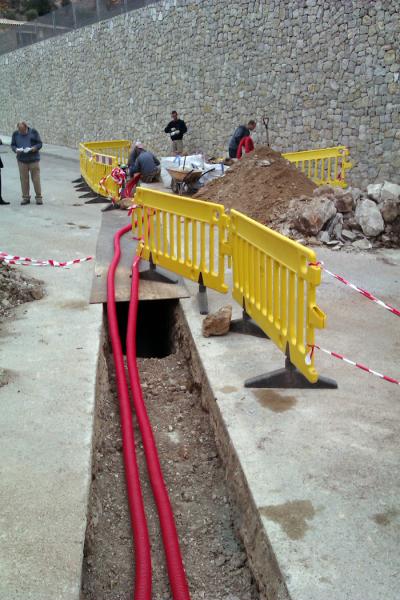 Canalització C/ Venerable Sor Aina (Març 2012)