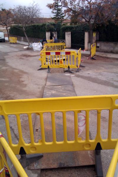 Canalització C/ Venerable Sor Aina (Març 2012)