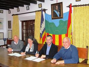 L'Ajuntament de Valldemossa i la Fundació Deixalles signen un conveni de col·laboració
