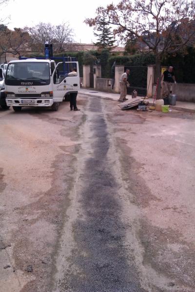 Canalització C/ Venerable Sor Aina (Març 2012)