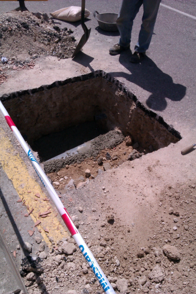 Obres Millora Canalització Font de Na Mas C Venerable Sor Aina (Maig 2012) 