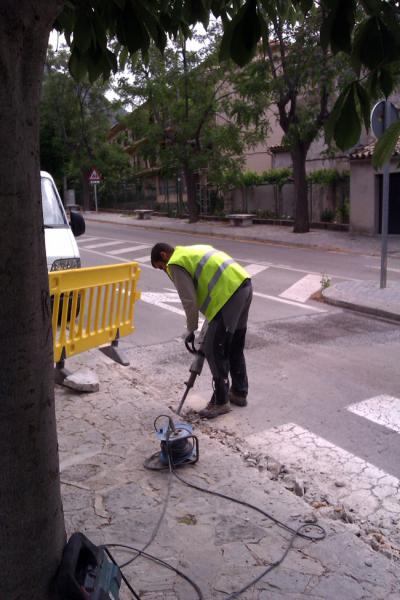 Millora voravies Pas Peatons Avinguda Palma (Maig 2012) 