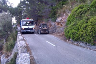 Acondicionament, neteja i manteniment Carretera de Sa Marina (Juny 2012) 
