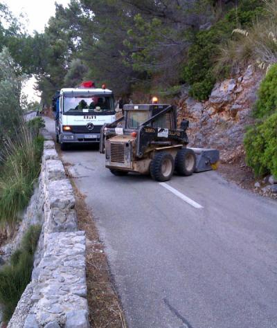 Acondicionament, neteja i manteniment Carretera de Sa Marina (Juny 2012) 