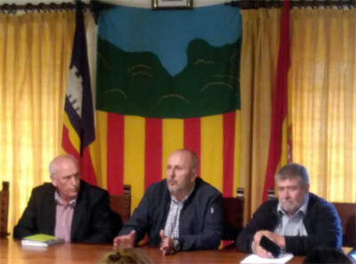 Visita del President del Consell de Mallorca a Valldemossa
