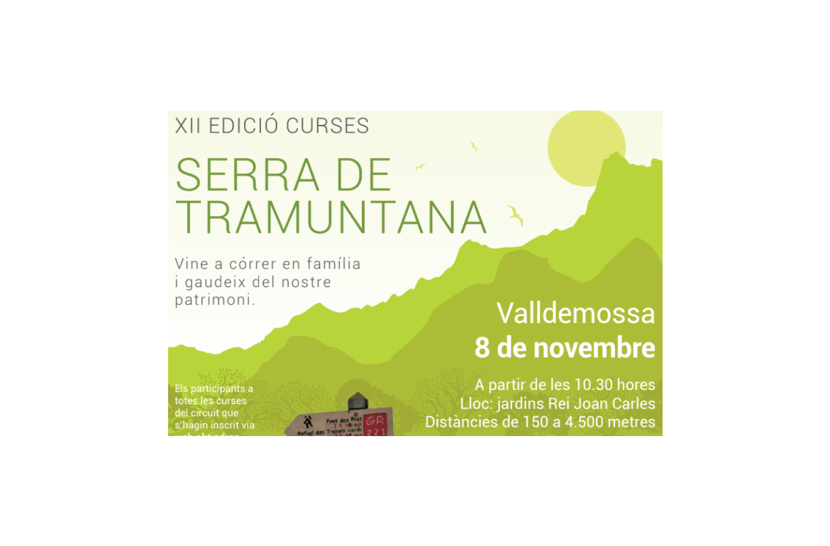 XII EDICIÓ CURSES SERRA DE TRAMUNTANa valldemossa