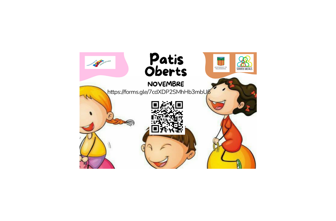 Patis Oberts – Activitats de novembre