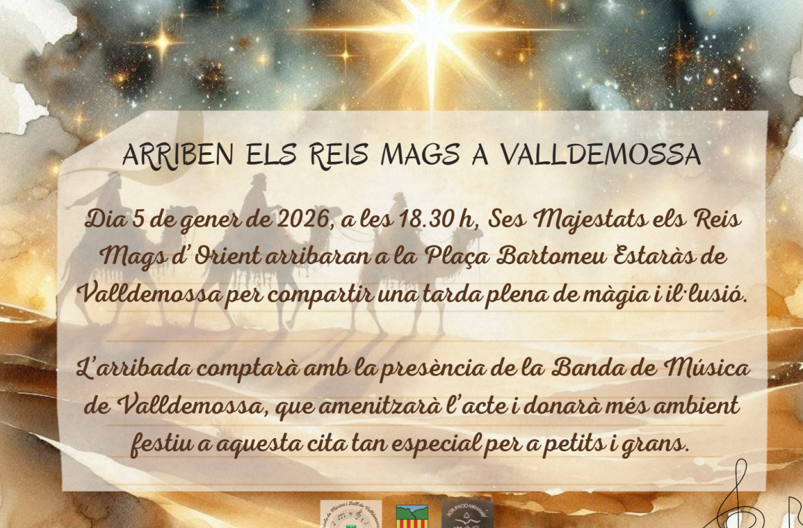 Arriben els Reis Mags a Valldemossa