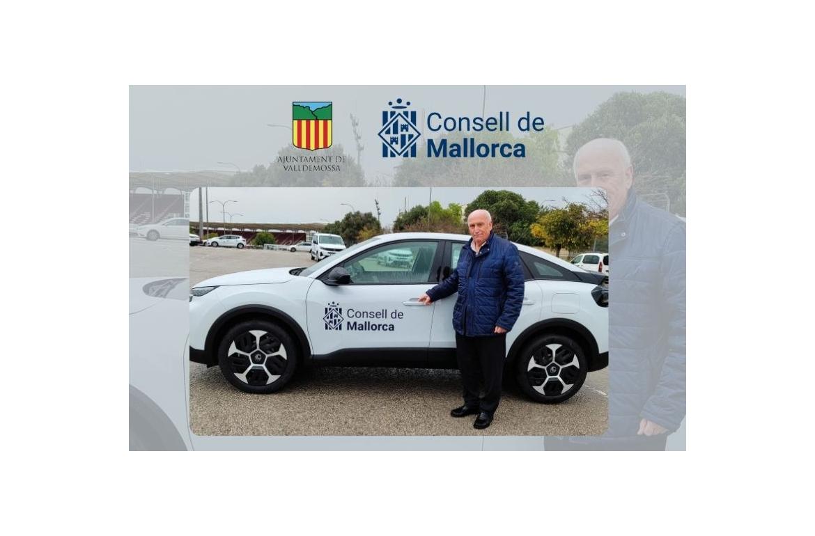 Vehicle subvencionat pel Consell de Mallorca