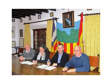 L'Ajuntament de Valldemossa i la Fundació Deixalles signen un conveni de col·laboració
