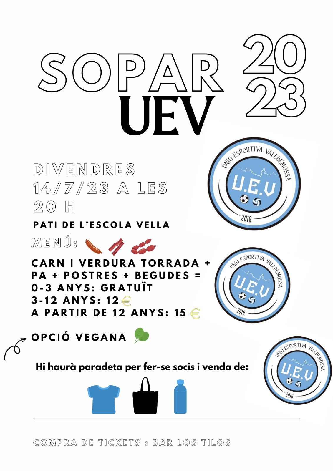 Sopar de final de temporada de la Unió Esportiva Valldemossa